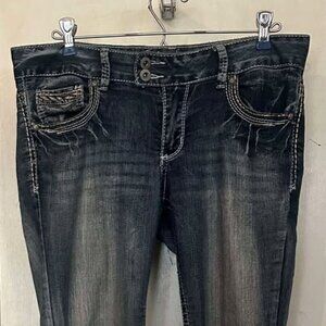Low-Rise Vintage Jeans